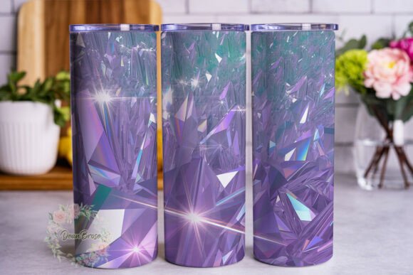 Iridescent Crystal Shard 20oz Tumbler Graphics & Wraps